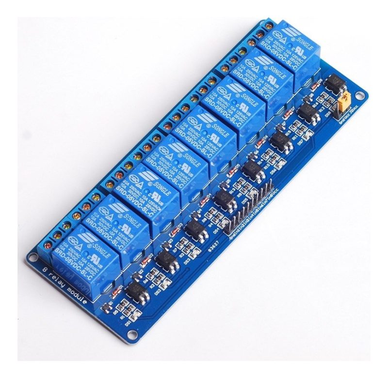 Modulo Relay Rele De 8 Canales 5v 10a Arduino Pic Avr 8ch - Image 3