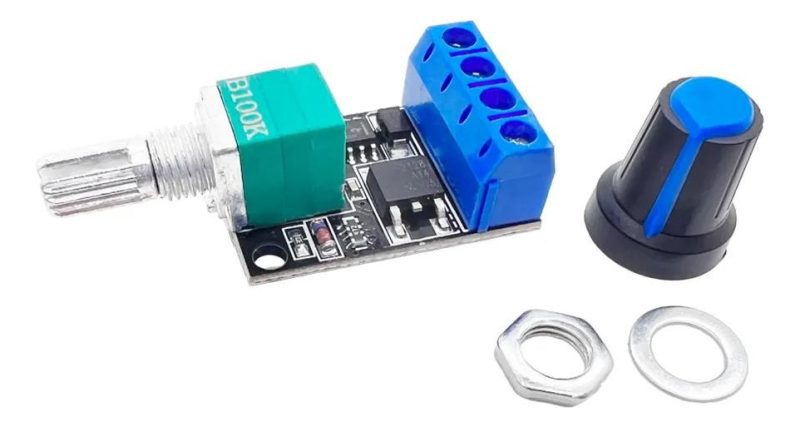 Controlador Pwm Dimmer 10a Velocidad Del Motor Dc 5-12v - Image 3