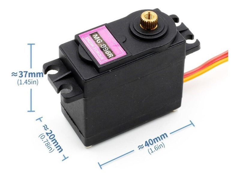 Servo Digital Mg996r Linea Premium 12kg Engranaje Metalicos - Image 2