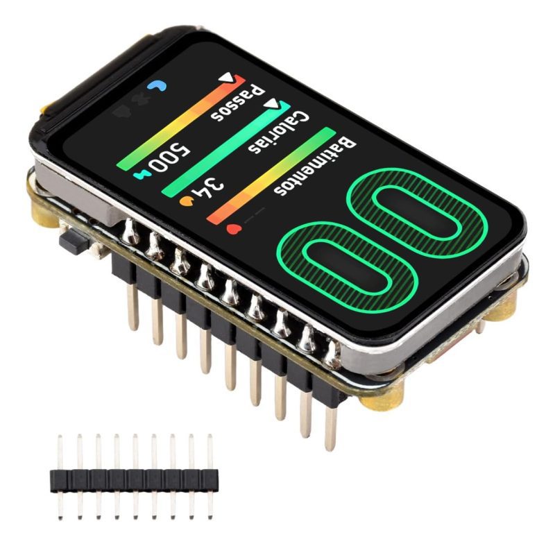 Kit Esp32-c6 +lcd 1.47 Ips Tactil Wifi6 Ble Zigbee Imu Dof - Image 9