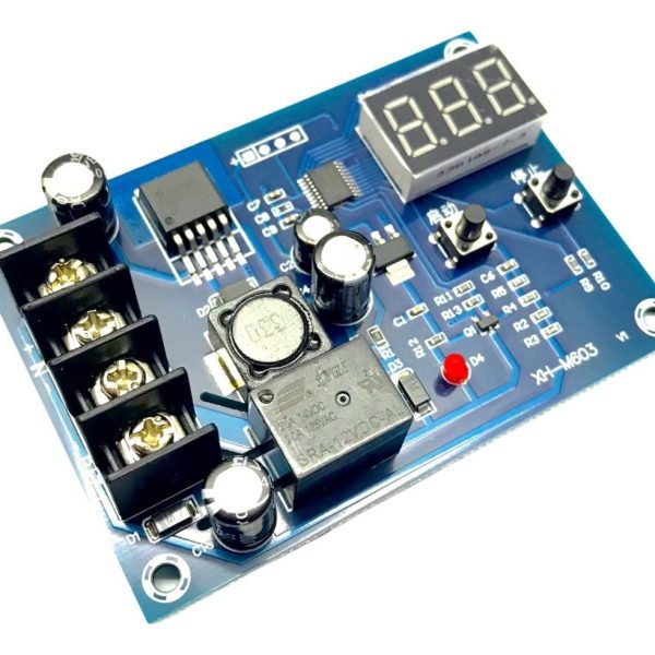 Modulo Control De Carga Baterias 10 A 30v Relay 20a Xh-m603
