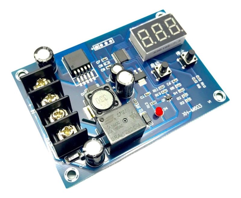 Modulo Control De Carga Baterias 10 A 30v Relay 20a Xh-m603
