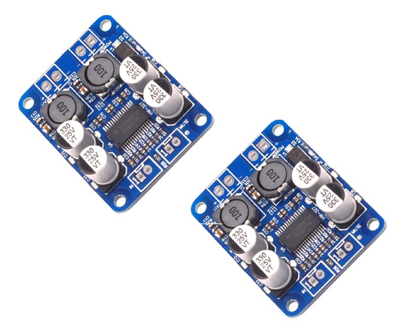 2 X Modulo Amplificador De Audio Mono 60w Clase D Tpa3118