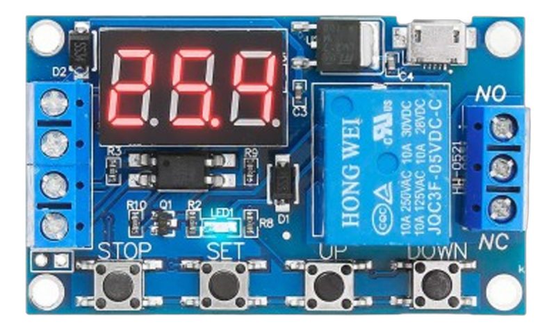 Modulo Rele Temporizador Incubadora Programable 0-999 Mins - Image 2