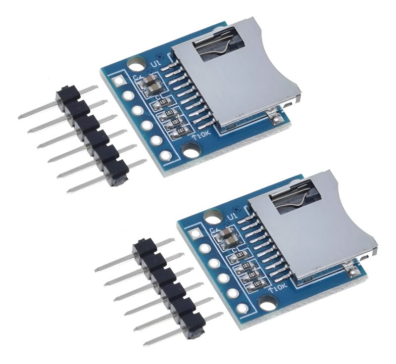 2 Pack Modulo Microsd Tf Card Lectura Memoria Arduino Esp32