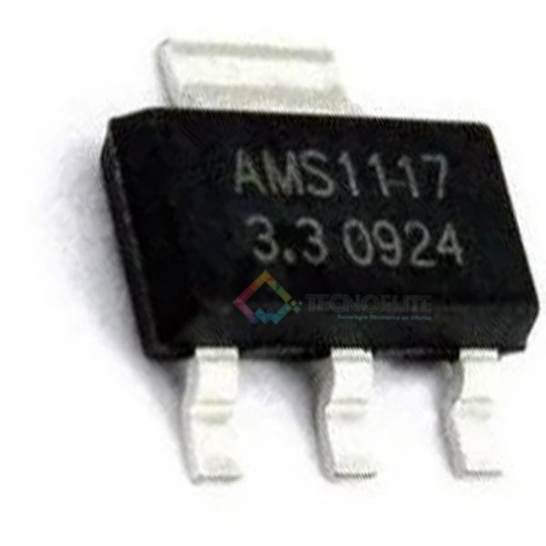 5 X Regulador Ams1117, 3.3v 1 Amper, Sot-223 Smd Reballing