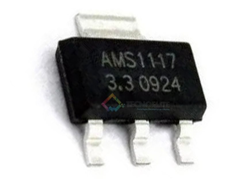 5 X Regulador Ams1117, 3.3v 1 Amper, Sot-223 Smd Reballing