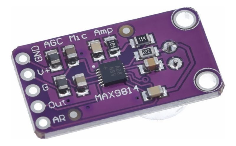 Modulo MicrÃ³fono Con Amplificador Max9814 Ganancia Ajustable - Image 2
