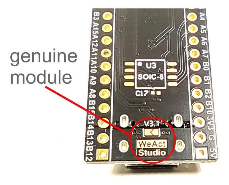 Stm32 Tarjeta Blackpill Stm32f411ceu6 Weact + 8mb Comp. Inav - Image 4