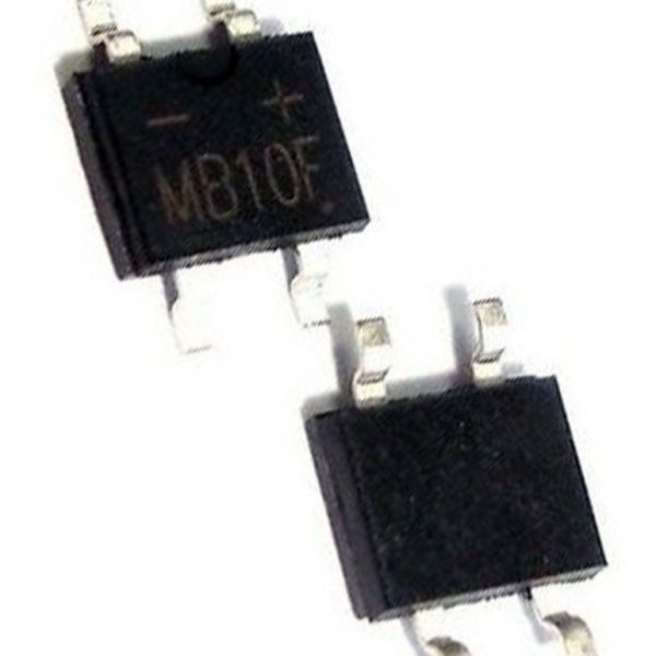 5 X Mb10f Mb 10f Mb-10f Mb10f Puente Diodo Smd 1000v 0.5a