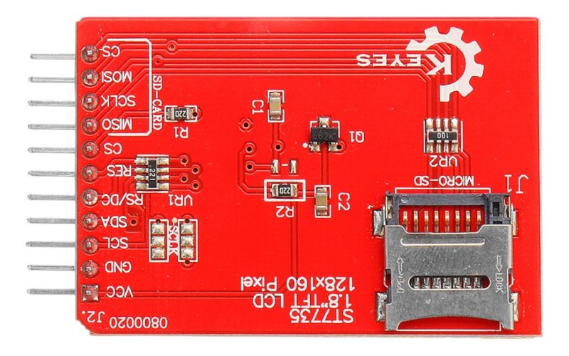 Pantalla 1.8 Pulgadas Lcd Arduino St7735 128x160 Tft 3.3v-5v - Image 7