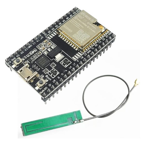 Placa Esp32 Esp32u + Antena Externa Wifi Bt Devkitc Arduino