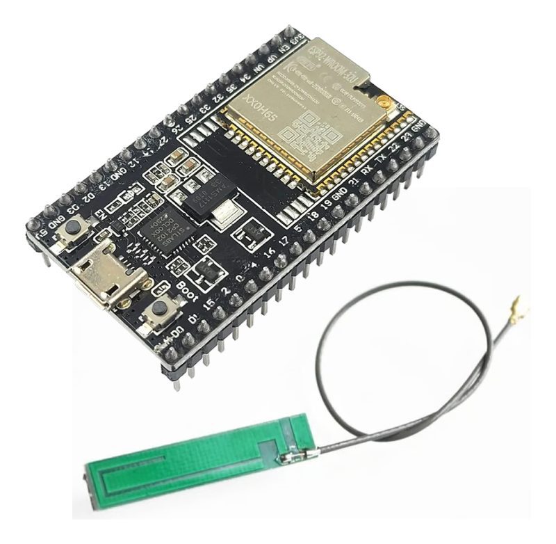 Placa Esp32 Esp32u + Antena Externa Wifi Bt Devkitc Arduino