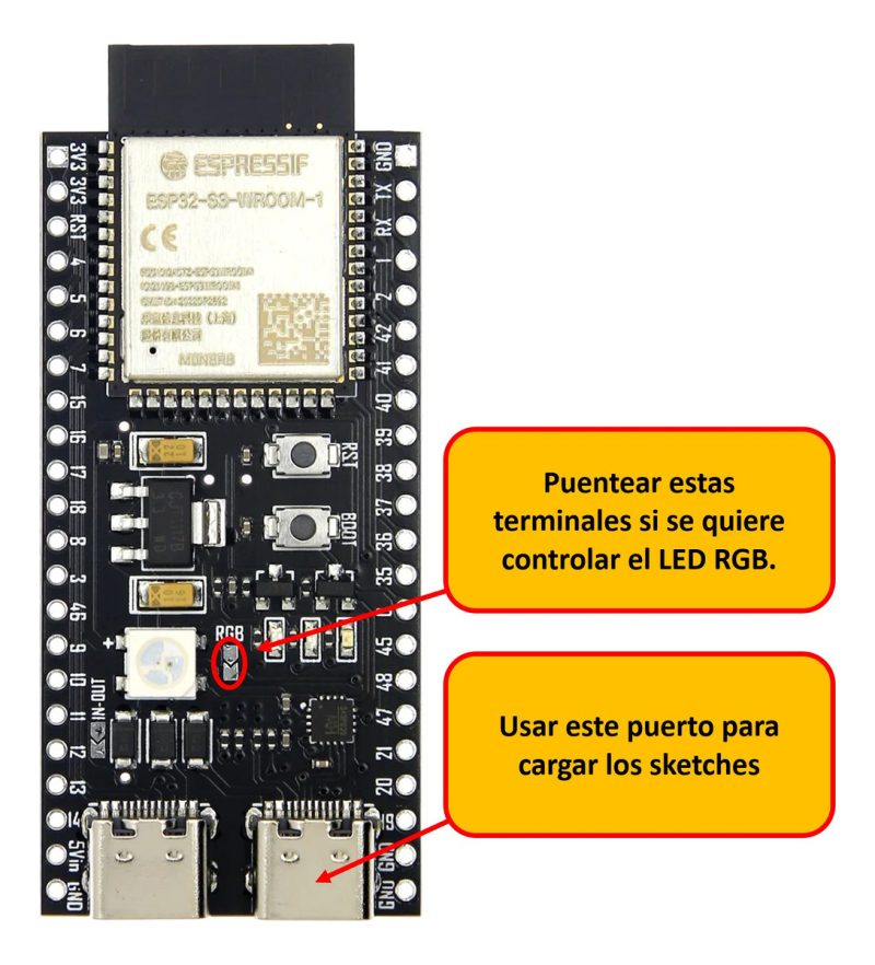Esp32 S3 Devkitc 1 N16r8 240mhz Wifi 2.4ghz Bt Ble 5 Mesh Ia - Image 5