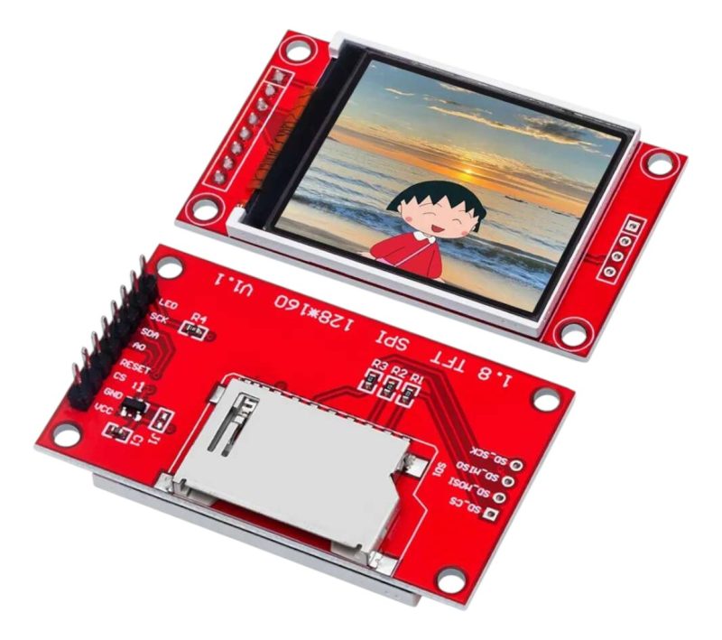 Pantalla 1.8 Pulgadas Lcd Arduino St7735 128x160 Tft 3.3v-5v