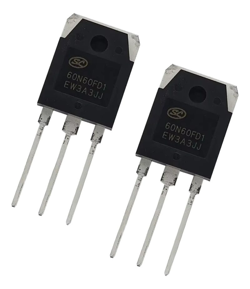 2 Pack X Igbt Sl 60n60fd1 Transistor Original 600v 60a