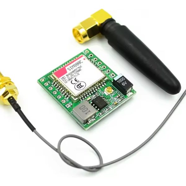 Módulo Sim800c Gsm Telefonía Voz/sms Ttl Ipex Arduino