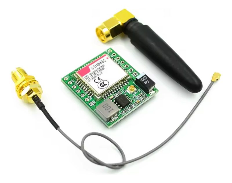 MÃ³dulo Sim800c Gsm TelefonÃ­a Voz/sms Ttl Ipex Arduino