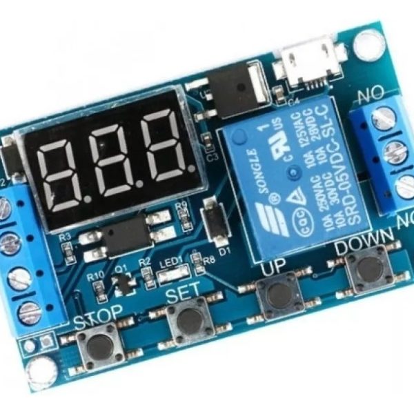 Modulo Rele Temporizador Incubadora Programable 0-999 Mins
