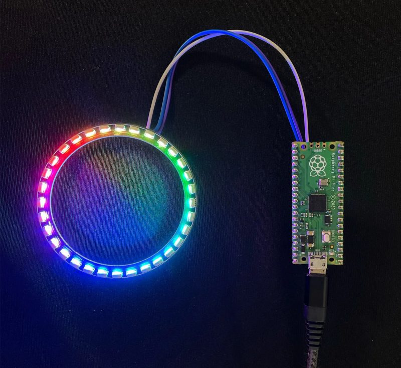 Anillo 24 Leds Rgb 5050 Ws2812 Neopixel Ring 66mm X 52.5mm - Image 10