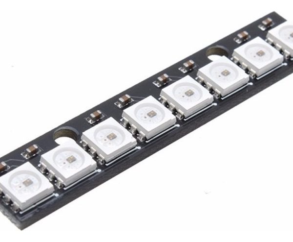 2x Barra 8 Leds Rgb 5050 Ws2812 Neopixel Cjmcu Arduino Esp32