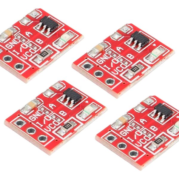 4x Modulo Sensor Touch Capacitivo Ttp223 Tactil Arduino