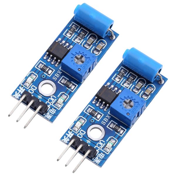 2x Modulo Sensor De Vibración Normal Cerrado Sw420 Capacitor