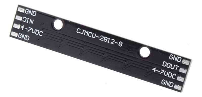 2x Barra 8 Leds Rgb 5050 Ws2812 Neopixel Cjmcu Arduino Esp32 - Image 5