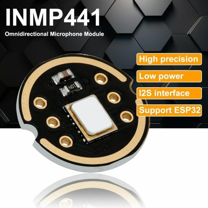 Inmp441 MicrÃ³fono Omnidireccional, Interfaz I2s Inmp441 Mems - Image 5