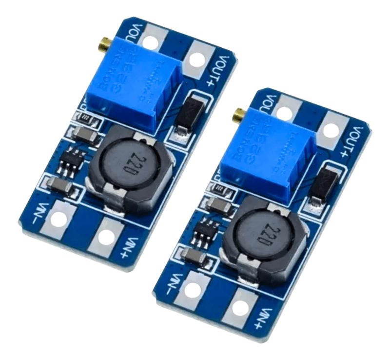 2x Convertidor Dc-dc Boost Elevador Tension Stepup Mt3608 2a