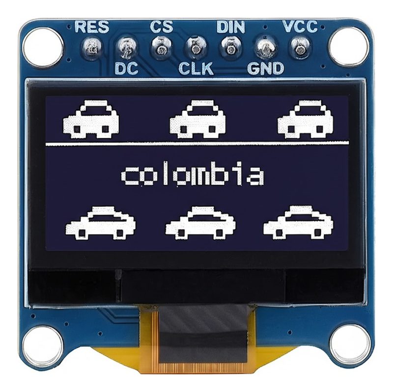 Pantalla Oled Display 0.96p Arduino Arm Esp32 I2c Blanco