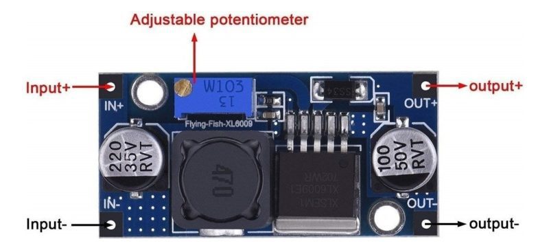 Pack X2 Convertidor Boost Dc Dc - Step Up 5-35v 4amp Xl6009 - Image 5