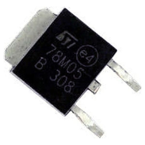 2 X 78m05 L78m05 Regulador Voltaje 5v 0,5 A Smd Dpak 7805 Ic