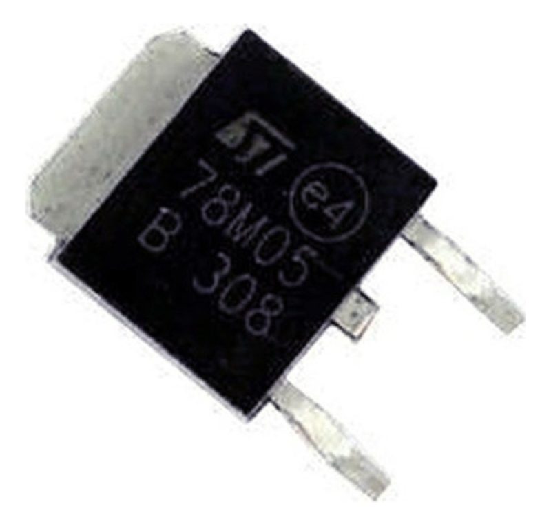2 X 78m05 L78m05 Regulador Voltaje 5v 0,5 A Smd Dpak 7805 Ic