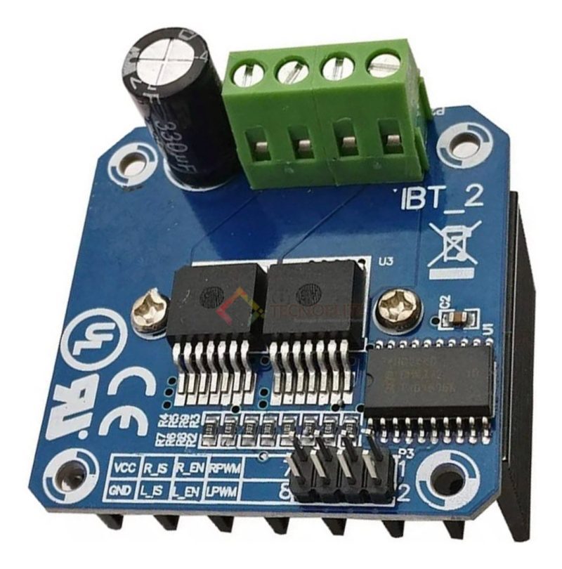 Puente H Driver Bts7960 Bts7960b 43a Motor Arduino Raspberry - Image 6