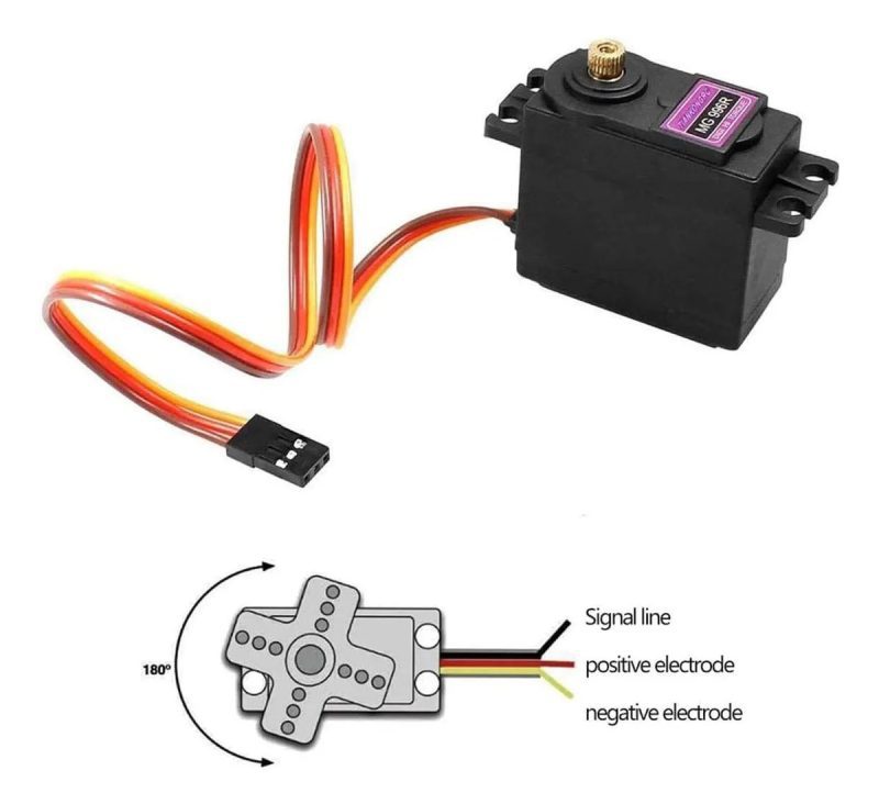 Servo 996r-torque Futaba Spektrum Kyosho Traxxas Mg 996r - Image 9
