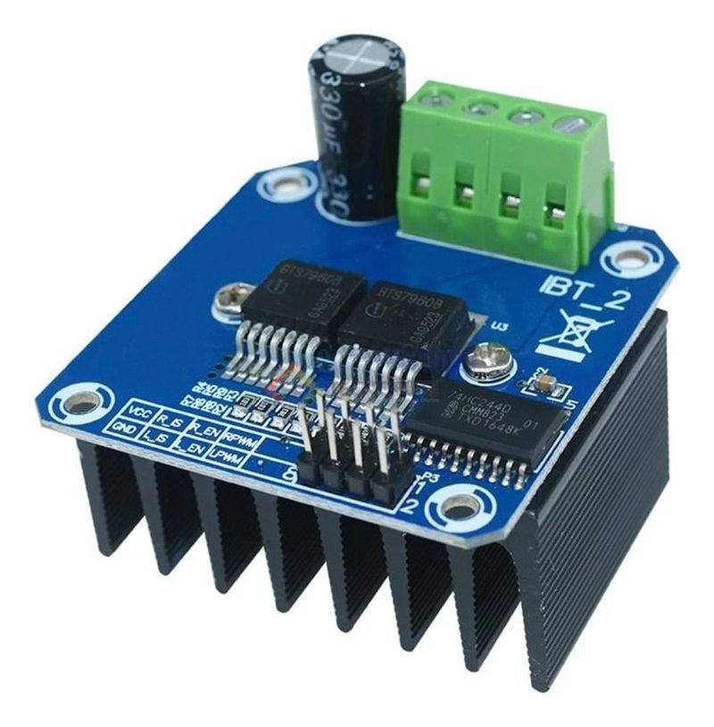 Puente H Driver Bts7960 Bts7960b 43a Motor Arduino Raspberry - Image 8