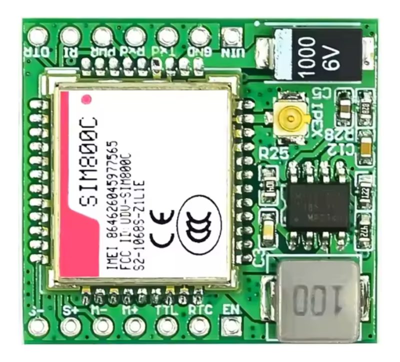 MÃ³dulo Sim800c Gsm TelefonÃ­a Voz/sms Ttl Ipex Arduino - Image 2