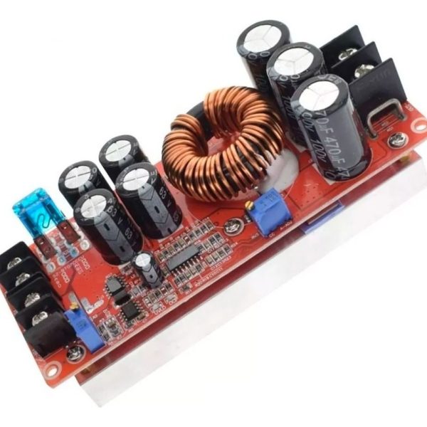 Convertidor Dc Dc Boost Elevador Ajustable 20a 1200w 12- 83v