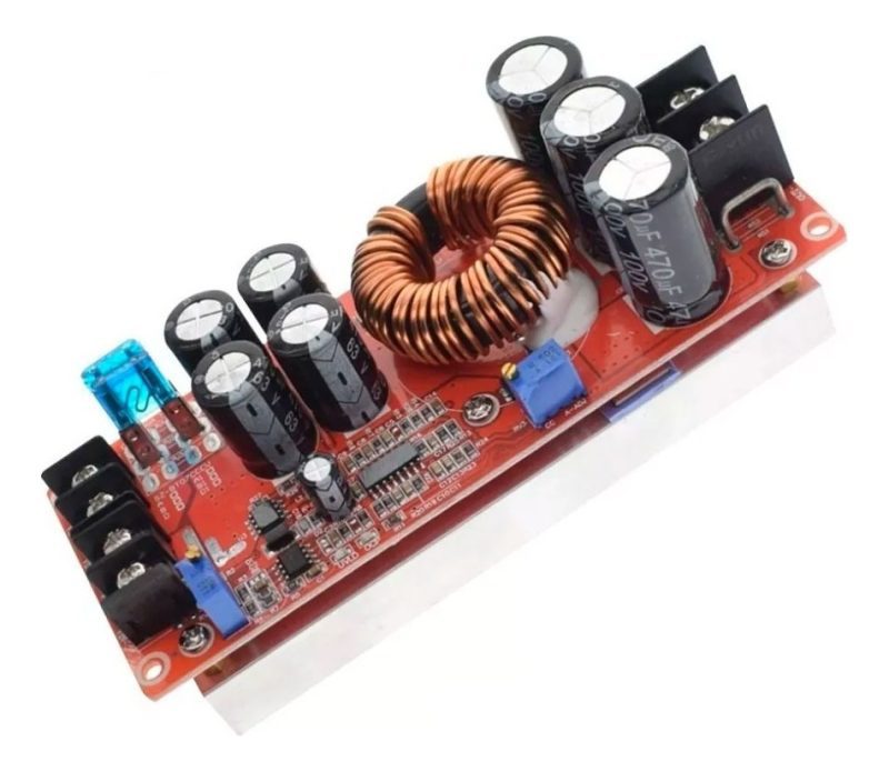 Convertidor Dc Dc Boost Elevador Ajustable 20a 1200w 12- 83v