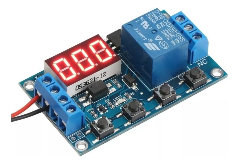 Modulo Rele Temporizador Incubadora Programable 0-999 Mins - Image 3