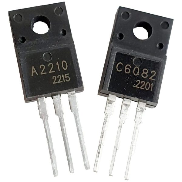 Kit 2 Transistores A2210 C6082 L1300 T1110 L1800 Pro 1430w