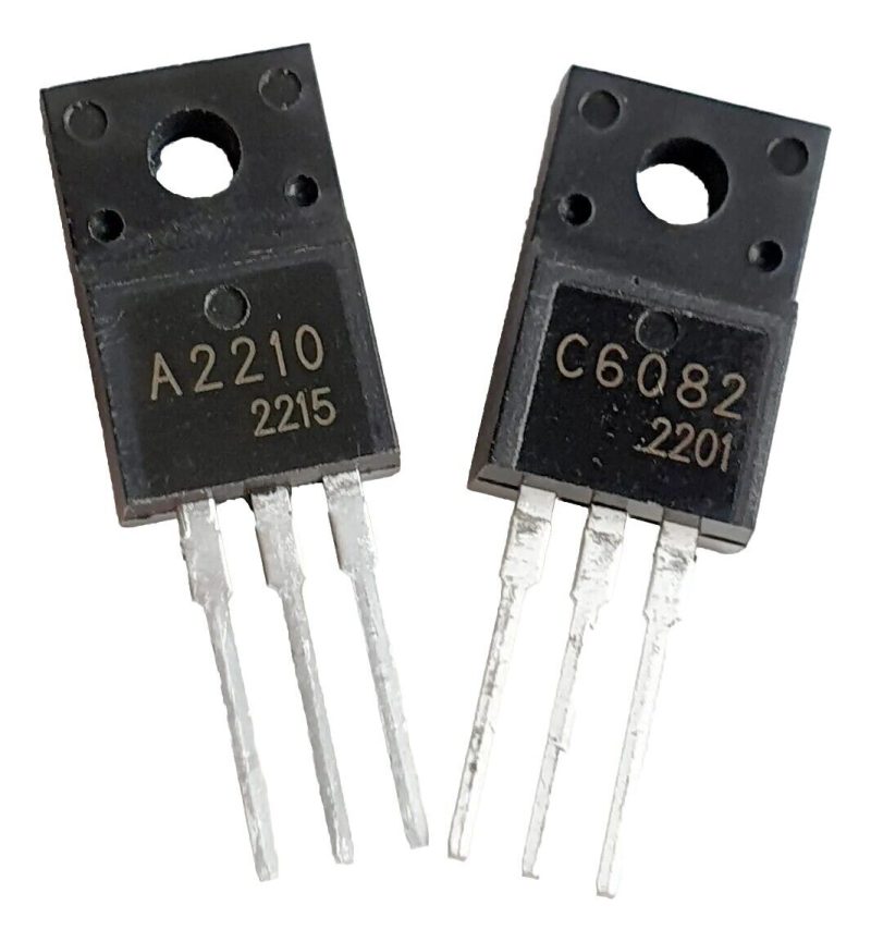 Kit 2 Transistores A2210 C6082 L1300 T1110 L1800 Pro 1430w