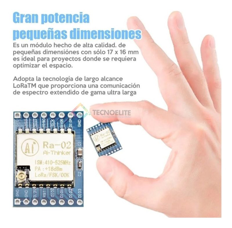 MÃ³dulo Rf Lora Sx1278 Ai-thinker Ra-02 433 Mhz Super Rango - Image 2