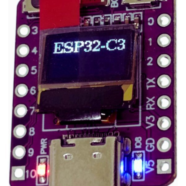 Placa Desarrollo Esp32 C3 Con Pantalla Oled Wifi Bt5 Arduino