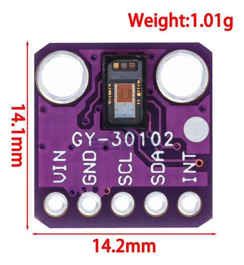 Sensor De Pulso Cardiaco Oximetro Max30102 Gy 30102 Arduino - Image 2