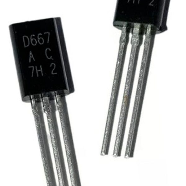 D667 + B647 Par De Transistores Baja Potencia 120v 1a