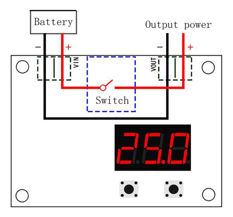 Modulo De ProtecciÃ³n De Voltaje Xh-m609 24v Dc 12v Circuito - Image 9