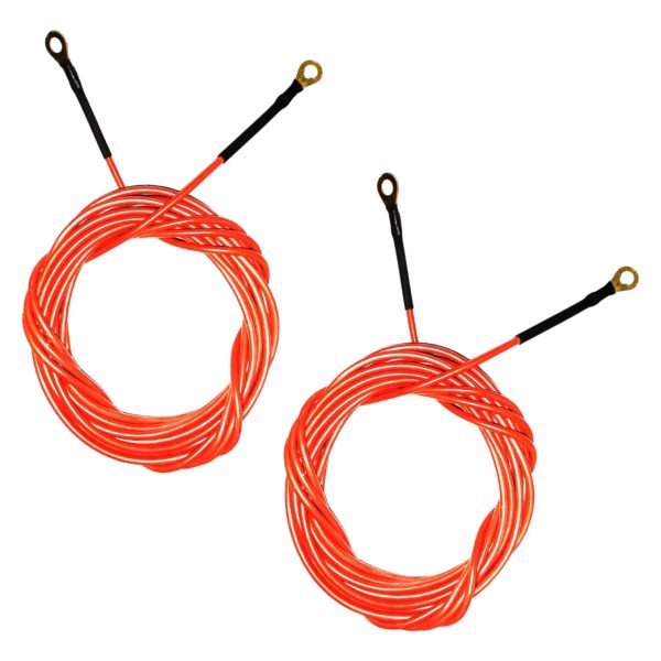 2 X Resistencias De Silicona Para Incubadora 100w 4metros