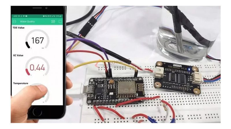 Sensor De Conductividad Tds Calidad Agua Con Arduino, Esp32 - Image 2